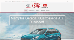 Desktop Screenshot of memphisgarage.ch
